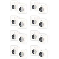 Blue Octave BDW52 In Wall Speakers 2 Way Home Theater Surround Sound 8 Pair Pack