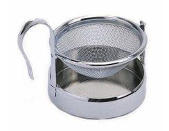Le'xpress Stainless Steel Tea Strainer And Stand