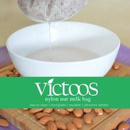 Victoos Best Nut Milk Bag - Large Reusable Almond Milk Bags - Food Grade Nylon Mesh Strainer - Yogurt and Cheese... N6