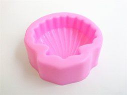 Wocuz W0339 Seashell Shape Soap Making Mold Silicone Candy Fondant Chocolate Accessory Mould N2