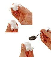 [ Silicon Animal tea strainer Polar Bear 1 pieces ] animal tea in the fuser / tea strainer / Animal Museum cafe