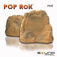 Outdoor Rock Speakers Canyon Sandstone 8.0 inch - POP RoK by Sound Appeal (pair)