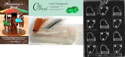 Cybrtrayd J073 Small Piano Chocolate Candy Mold with Exclusive Cybrtrayd Copyrighted Chocolate Molding Instructions N5
