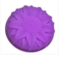 10" Sunflower Cake Bundt Pan Silicone Mold N2