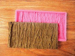 HT BAKEWARE | Tree Bark Texture Silicone Mold Mat