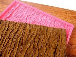 HT BAKEWARE | Tree Bark Texture Silicone Mold Mat N2