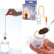 Deep Tea Diver Infuser Loose Leaf Strainer Bag Mug Filter Spice Fred Friends !! N4