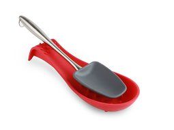 Dexas Silicone Spoon Rest, Black N3