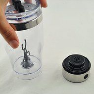 Zorvo NEW Portable Stainless steel electric mixer Blender Shaker Bottle N4
