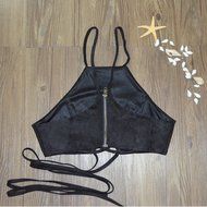 Bra Top ，Beautyvan Comfortable Women Tank Tops Bustier Bra Vest Crop Top Shirt Blouse Cami (L, Brown) N9