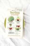 Epoca Silicone Tea Bag Buddy and Cup Cover Lid, 6-Pack, Colors Vary N11