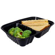 Freshware 20-Pack 7-Inch Round Bento Lunch Boxes with Lids - Stackable, Reusable, Microwave, Dishwasher &amp; Freezer... N26