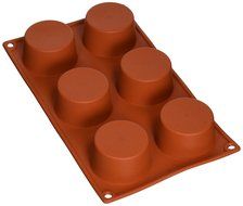 Matfer Bourgeat Gastro Flex Muffin Mold, Red N2