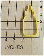 Baby Bottle Shape Baby Shower Gender Reveal Cookie Cutter #1094