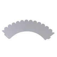UNIQLED Filigree Crown Bake Cake Paper Cups Little Vine Cupcake Wrappers Baking Cup Liner Muffin Holder Case for... N12