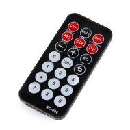 Mini Car Motorcycle MP3 Hi-Fi Stereo Audio Amplifier with Remote Control Red N4