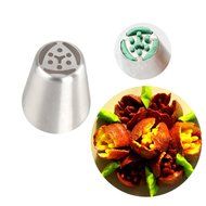 LIHAO 9 Piece Set Russian Piping Tips with Coupler N4