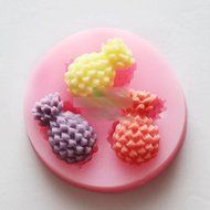 Anyana Pineapple Silicone Fondant Mold Cake Decorating Pastry Gum Pastry Tool Kitchen Tool Sugar Paste Baking...
