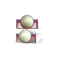 Silikomart MUL3D148 Silicone Sphere Mold with Transparent Top N3