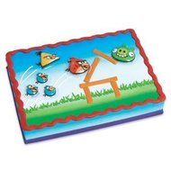 Angry Birds Pop Top Cake Decorations - 4 pcs