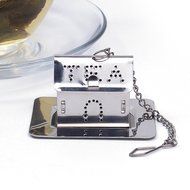 Hot 1pcs Stainless Steel Loose Leaf Tea Strainer Herbal Infuser Spice Strainer Mesh Filter (Bird) TEAI-E N11