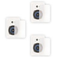 Blue Octave RW53 In Wall Speakers 3 Way Home 840 Watts New 3 Speaker Set RW53-3S