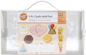 Wilton 10 Piece Candy Mold Mega Pack N3