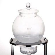 stainless steel frame glass ice drip pot N2