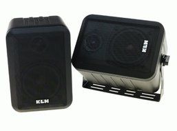 KLH 980B 100-Watt 2-Way Indoor/Outdoor Speakers (Black) (Discontinued by Manufacturer)