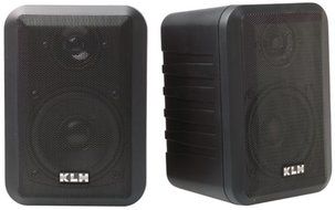 KLH 980B 100-Watt 2-Way Indoor/Outdoor Speakers (Black) (Discontinued by Manufacturer) N2
