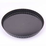 Black Sticky Chrysanthemum Pie 6 Inch Round Bottom Chrysanthemum Shape Quiche Pans