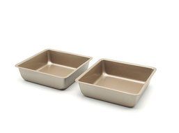 Bestwoohome Nonstick Bakeware Cake Baking/Roasting Pans for Kitchen (9 x 7 Inches) N22