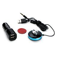 Your Sueprmart Hot Bluetooth 4.0 Receiver 2-Port USB Car Charger Magnetic Base Built-in Mic N4