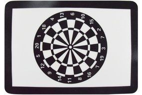 Homankit Silicone Baking Mat - Interesting Dartboard Design - 11 5/8" x 16 1/2" Reusable Non-Stick Liner for Macaron... N3