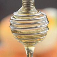 Taloyer Stanless Steel Honey Dipper Stick Server for Honey Jar Dispense Drizzle Honey N6