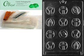 Cybrtrayd R018 Communion Mints Chocolate Candy Mold with Exclusive Cybrtrayd Copyrighted Chocolate Molding Instructions...