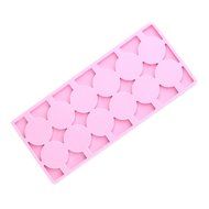 Carlie 12-Capacity Silicone Lollypop Mold Candy Mold Soap Mold Chocolate Mold With 20Pcs/Pack Sucker For Baking N3