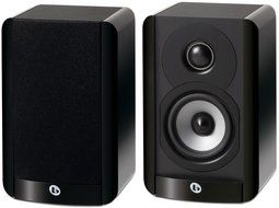 Boston Acoustics A 23 Compact Two-Way 3.5-Inch Woofer Bookshelf/Satellite Speaker (Each, Gloss Black)