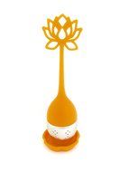 Silicone Lotus Tea Infuser by Simply Tealicious Tea Company (Blue) N5