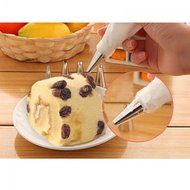 Genenic Tips Sugar Craft Cupcake Icing Piping Nozzles Decorating Tool Set Pastry Bag N5