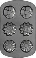 Wilton 6 Cavity Non-Stick Mini Flower Cake Pan