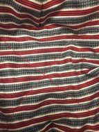 Brick Red Grey stripe,handmade,Hot Cold Bowl Cozy,Microwave Bowl Cozie,Fabric Trivet,Hot pad,Pot Holder,Cotton...