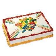 DC Superfriends Super Hero Edible Image Cake Topper