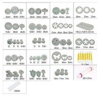 Ehdching 68pcs Cake Sugarcraft Fondant Decorating Plunger Cutters Tools Kit Set N2
