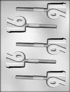 CK Products 2-Inch Number 16 Sucker Chocolate Mold