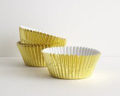 Gold and Silver Glitter Stars Party Picks Cupcake Kit N3