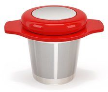 MyTea Infuser ~ Ultra Fine Loose Leaf Tea Infuser with Lid ~ Large Capacity Stainless Steel Tea Strainer Basket... N16