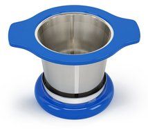 MyTea Infuser ~ Ultra Fine Loose Leaf Tea Infuser with Lid ~ Large Capacity Stainless Steel Tea Strainer Basket... N19