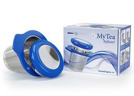 MyTea Infuser ~ Ultra Fine Loose Leaf Tea Infuser with Lid ~ Large Capacity Stainless Steel Tea Strainer Basket... N20