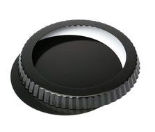 Tosnail Nonstick 11 Inch Quiche Pan, Tart Pie Pan with Removable Loose Bottom N3